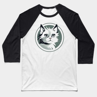 cat Baseball T-Shirt